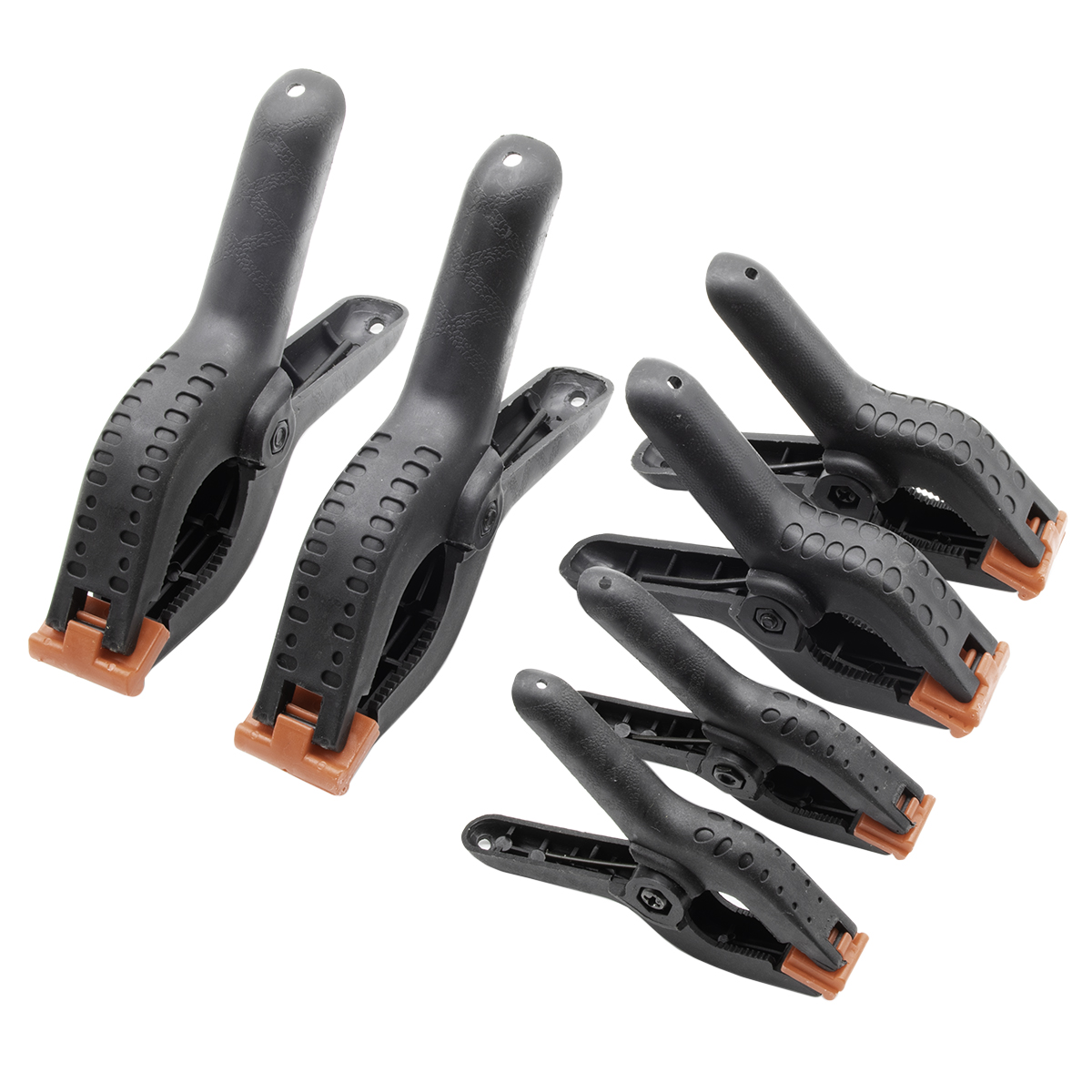 RP20CP001 PDQ Spring Clamp - Assorted Color - 6 Count
