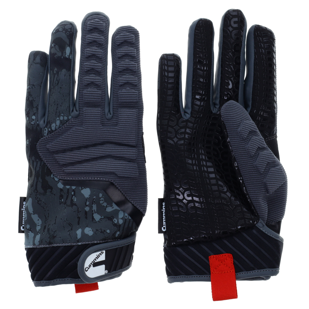 CMN35158 Professional Tool Grip Mechanics Work Gloves for Men Womens with Impact Protection - Large