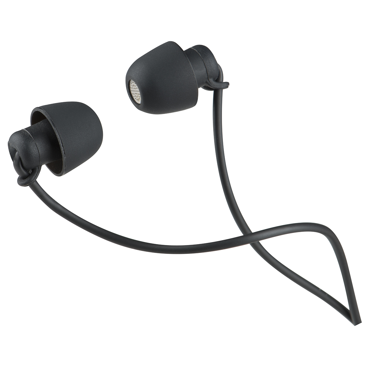 Tiny Earbuds - Black - Compact Design - Soft Material