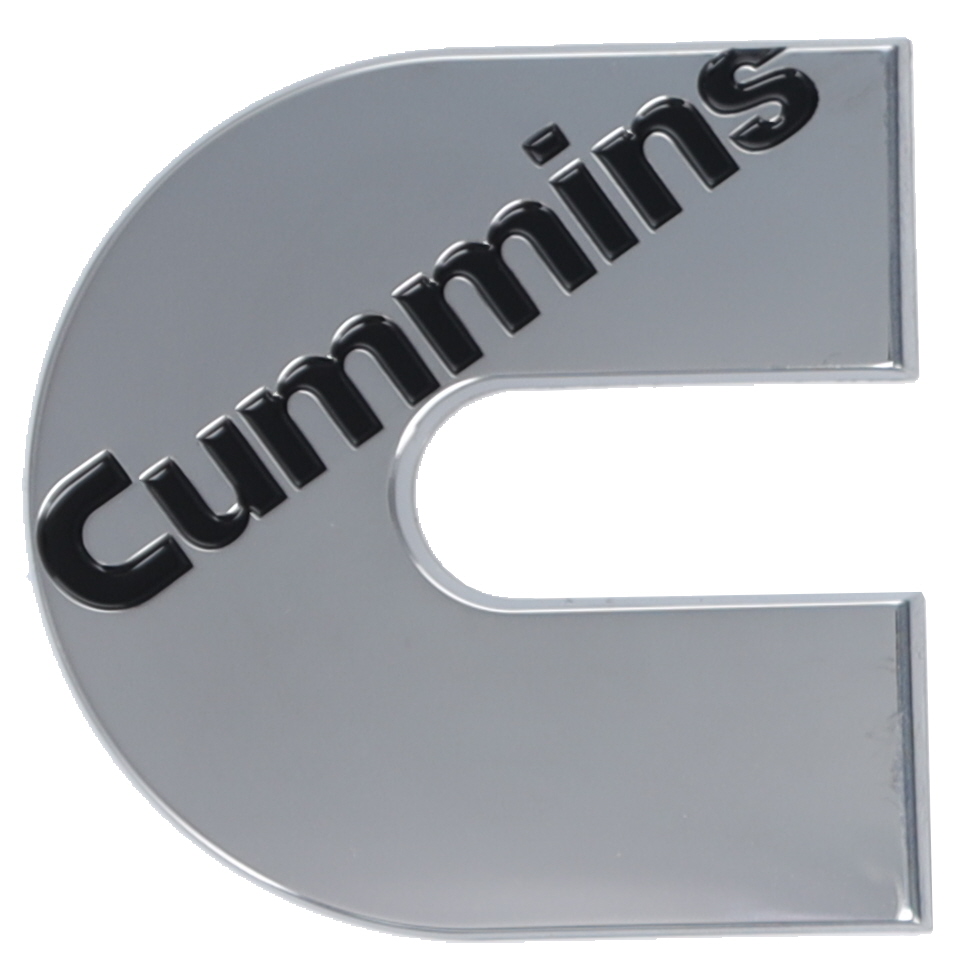 CMN1151 1.75 in. Logo Magnet - Magnetic 3D Decal Indoor Use - Silver