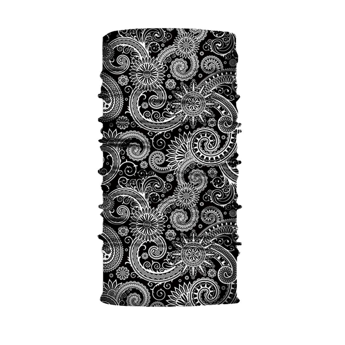 TB1060120 Paisley Face Guard Balaclava - Face Mask Neck Gaiter UV Protector Motorcycle Ski Scarf for Men Womens - Black