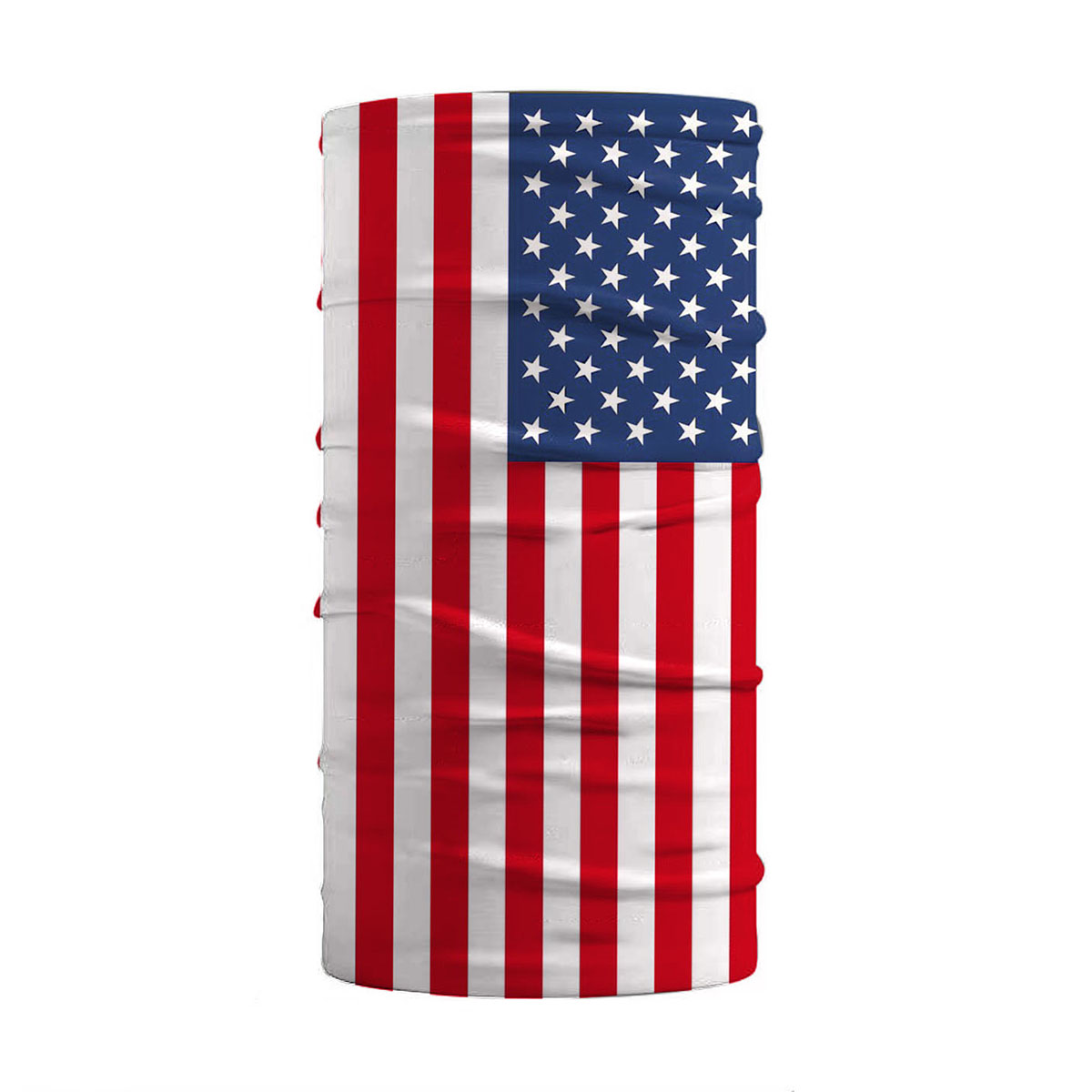 TB106025 USA Flag Face Guard Balaclava - Face Mask Neck Gaiter UV Protector Motorcycle Ski Scarf for Mens & Women