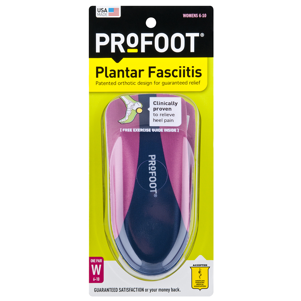 22102PF Womens Plantar Fasciitis Orthotic