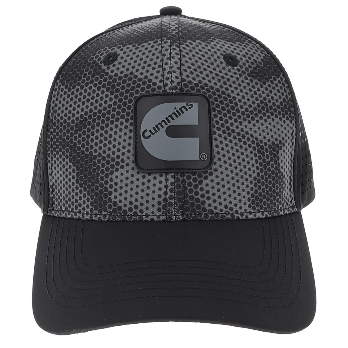 CMN35431 Performance Cap - Black & Gray Camo