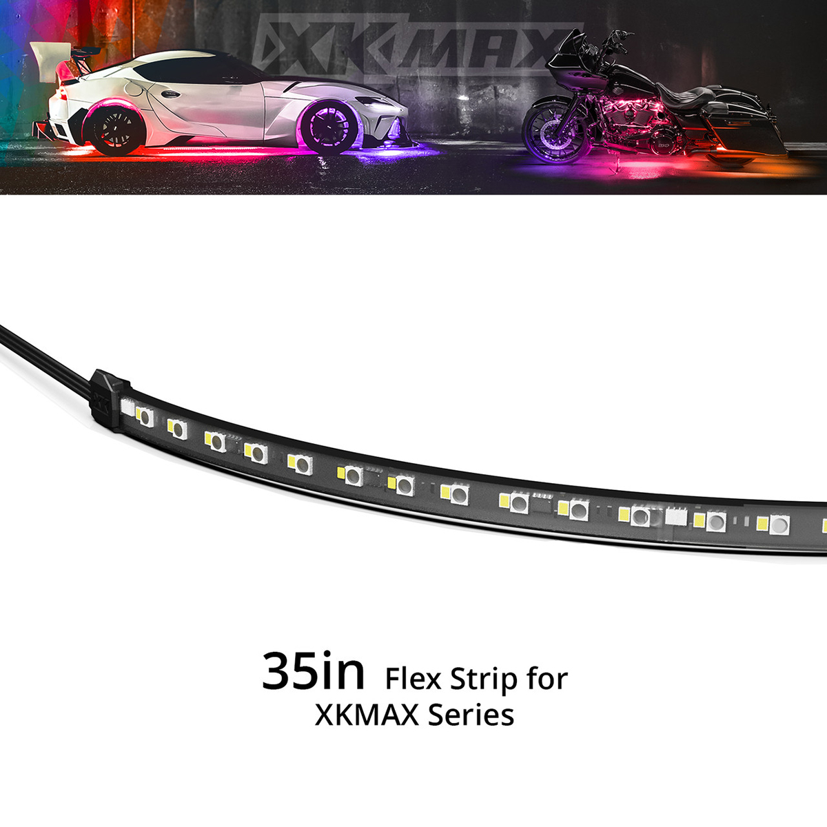MXS35 35 in. RGBW Flex Cycle Strip
