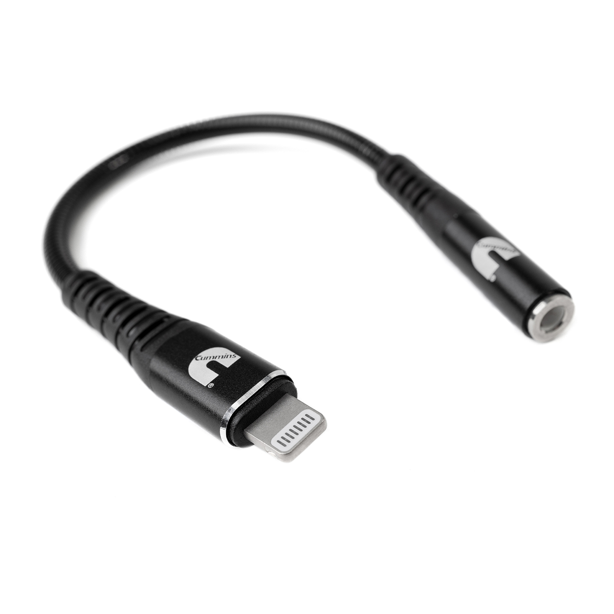 CMN4707 Lightning Aux Adapter 3.5 Cord Headphone to Mobile 5 in. Cable Jack Dongle