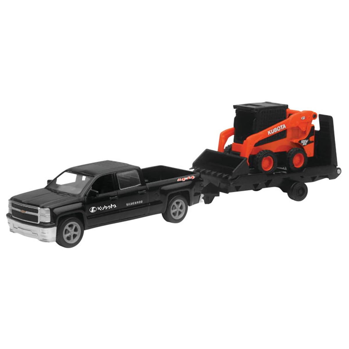 -Ray Toys AS34203 6 Count Chevy Pickup with Kubota Vehicles