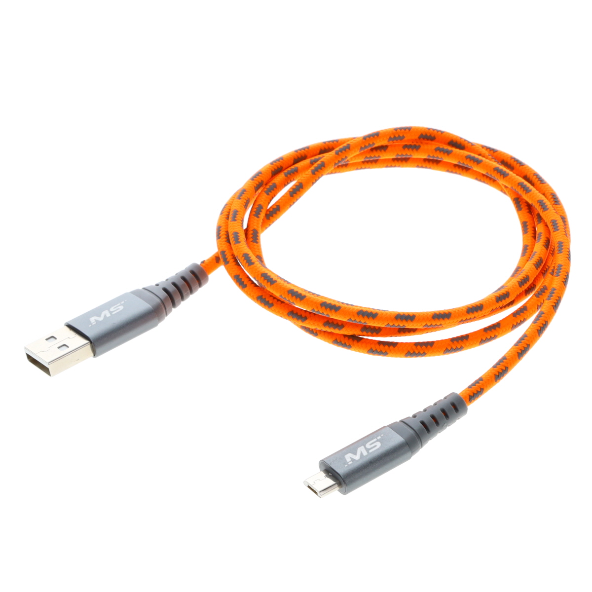 MBSHV0413 Hi-Vis 4 ft. Micro Cable - Orange