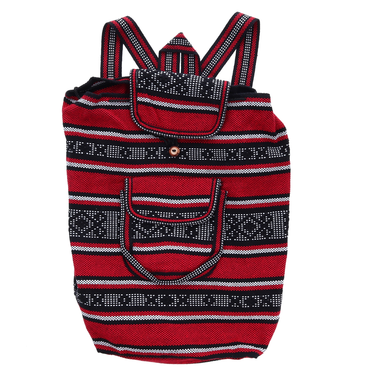 OL1012RED Aztec Large Falsa Beach Bag - Red