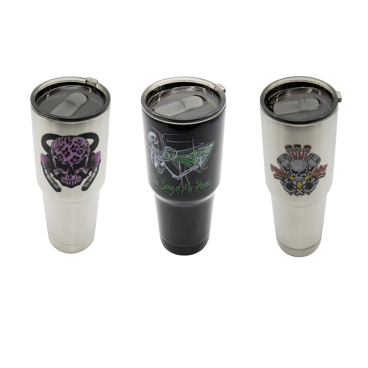 Picture of Diesel Life License DL32OZASST PDQ 6 Count Tumbler - 32 oz - Assorted Color