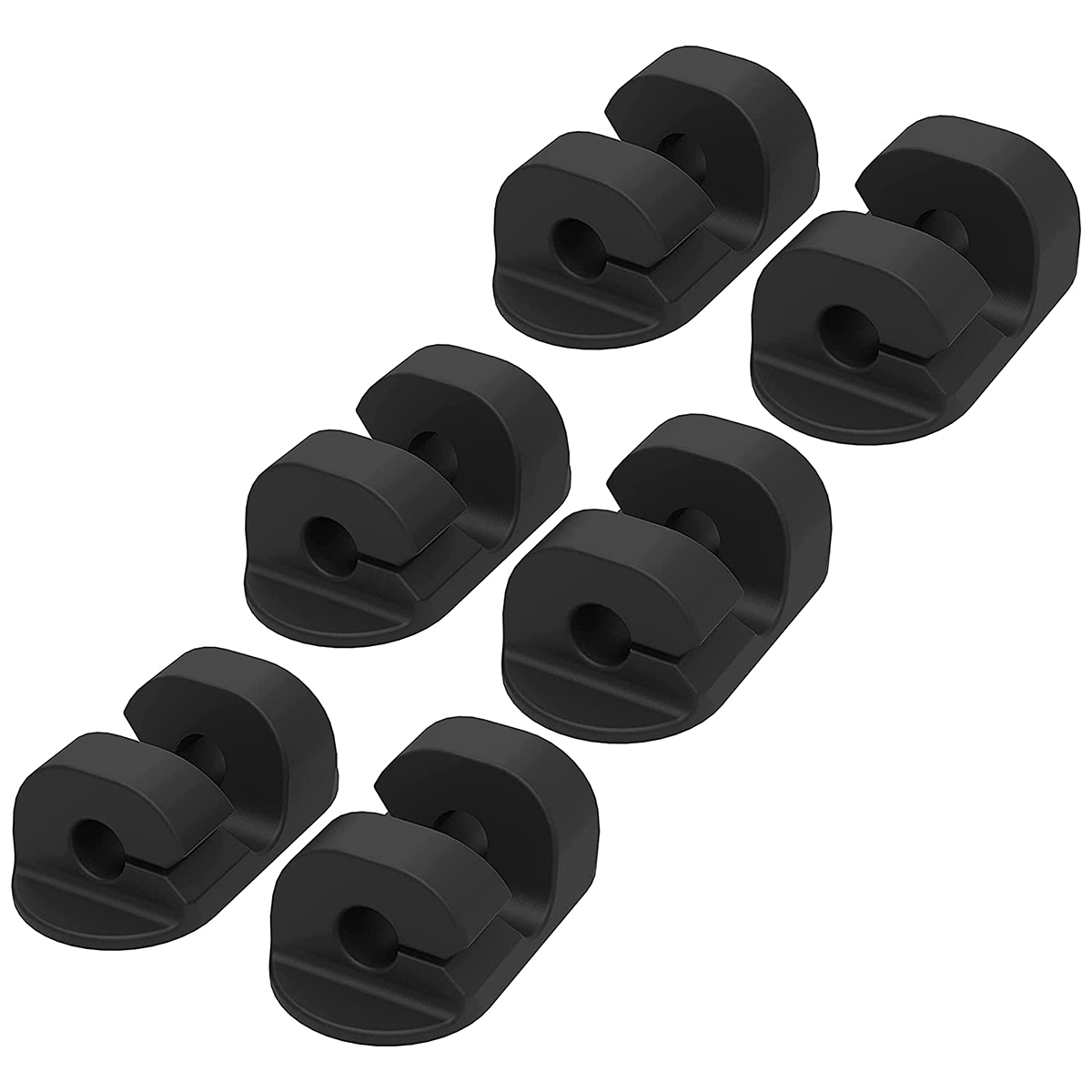 CMAA26PKRP Adhesive Cable Organizers - Pack of 6