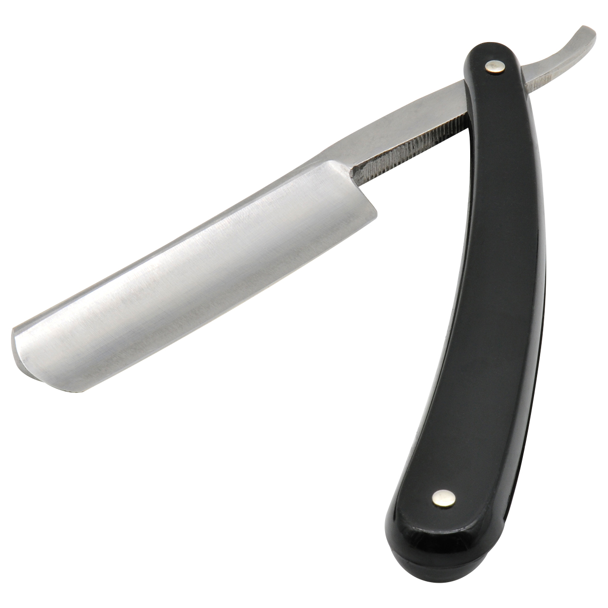 Straight Edge Razor - Black - 3 in. - Lightweight & Rustproof Blade