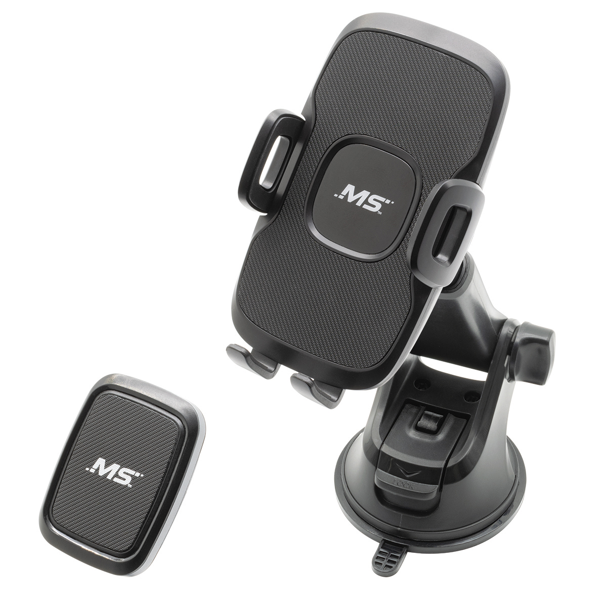 MBM11102 Universal Cradle & Magnet Dash Phone Mount with Extendable Arm