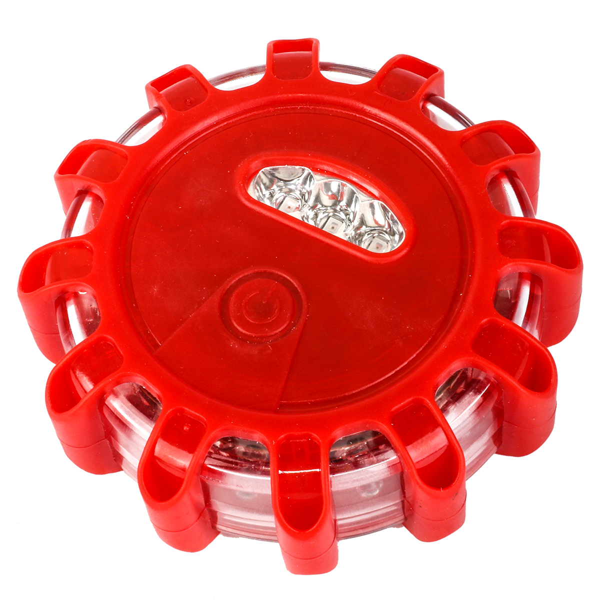 T26177 LED Emergency Flare Light - 5 Functions - Battery-Operated - High Visibility for Roadside Safety