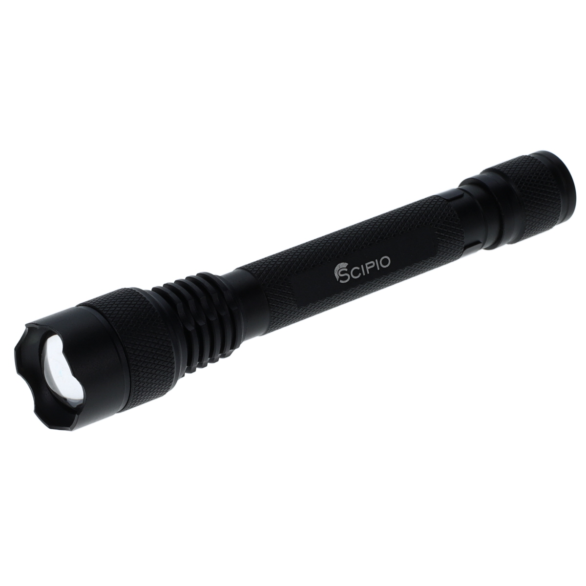 S3201C Tactical Flashlight 5.3 in. Aluminum 120 Lumens Camping EDC Torch - Black