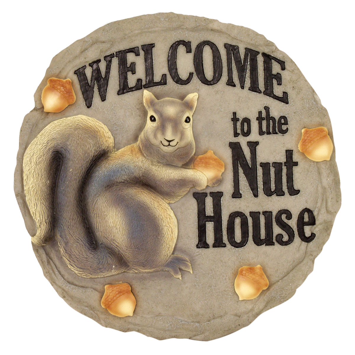 13363 10 in. Stepping Stone - Welcome to the Nut House