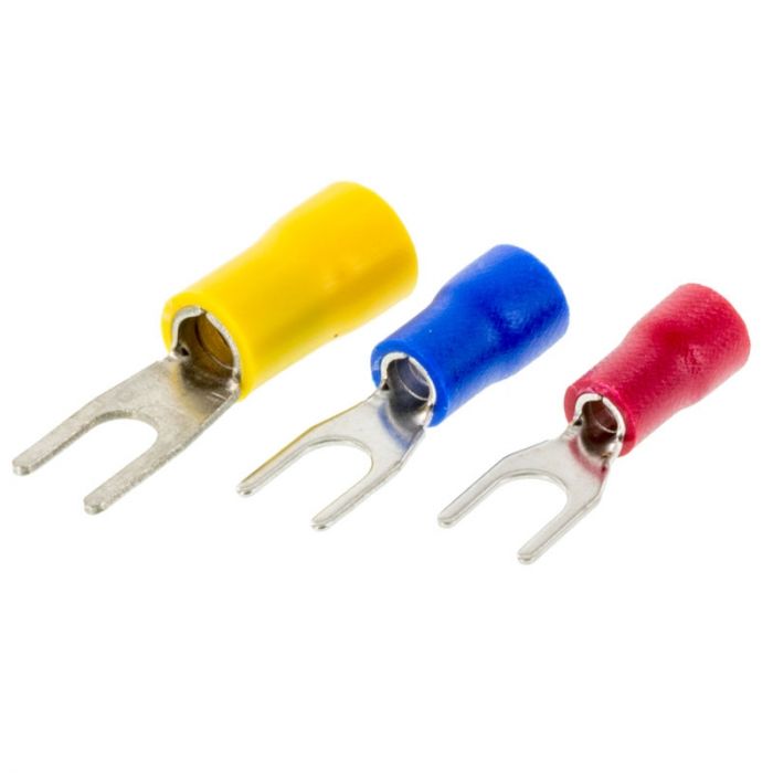Assorted Spade Terminals - Small GA Vinyl - Retail Pack - Durable Design