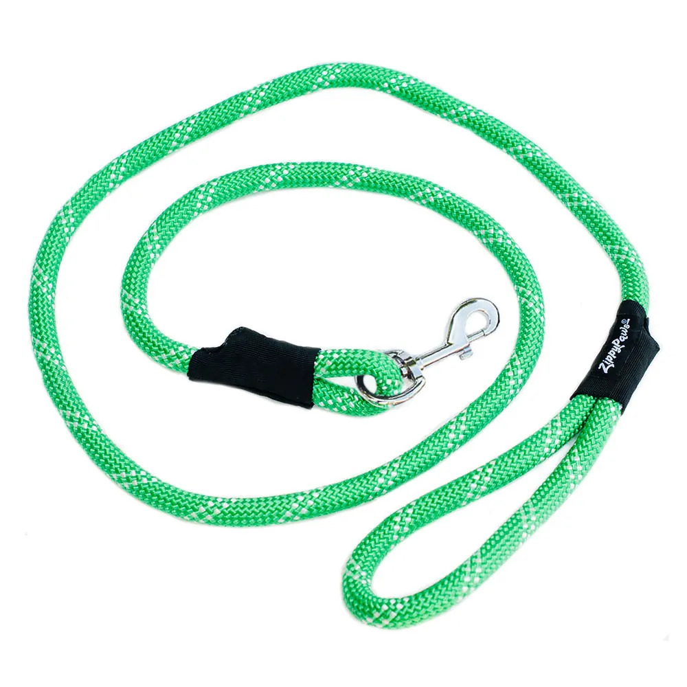 ZP322 6 ft. Climbers Dog Leash, Green