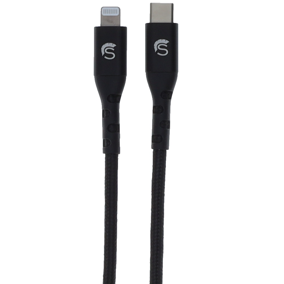 RRLIGHTC10 10 ft. Kevlar USB-C to C STUSBCC10 Braided Charger Cable, Black