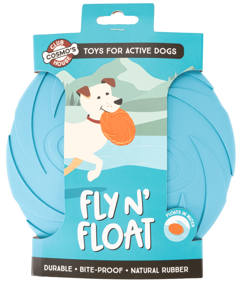 CCHTOYSDISC Fly N Float Disc Dog Toy - Assorted Color