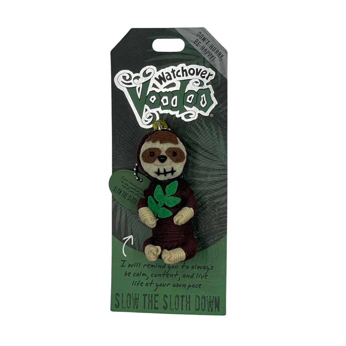 108010253 Slow The Sloth Down Voodoo Doll