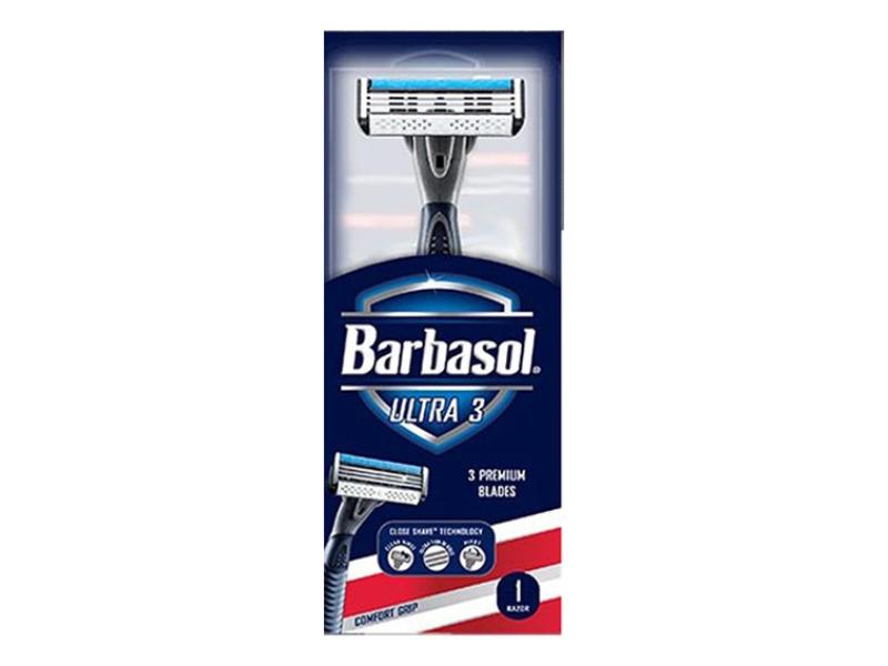 C06065 Barbasol Ultra 3 Triple Blade Razor