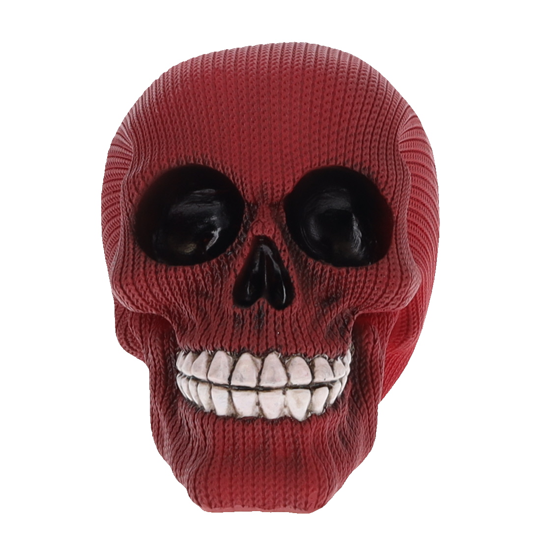 P784490A Red Chain Stitch Design Skull