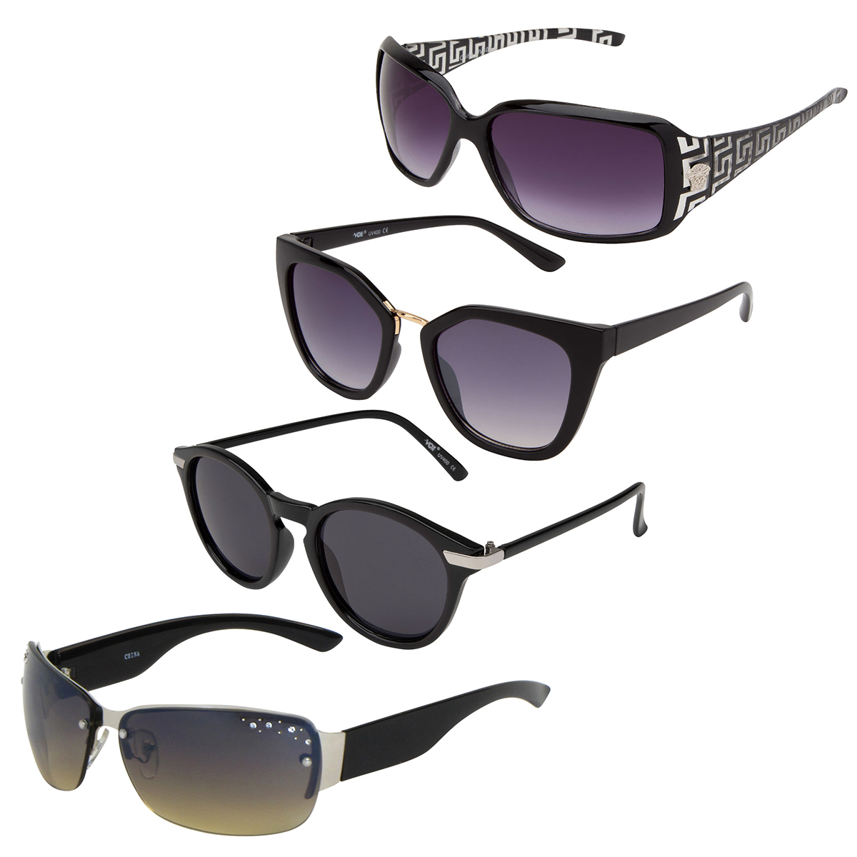 DASFAS Canadian Womens Fashion Sunglasses, Assorted