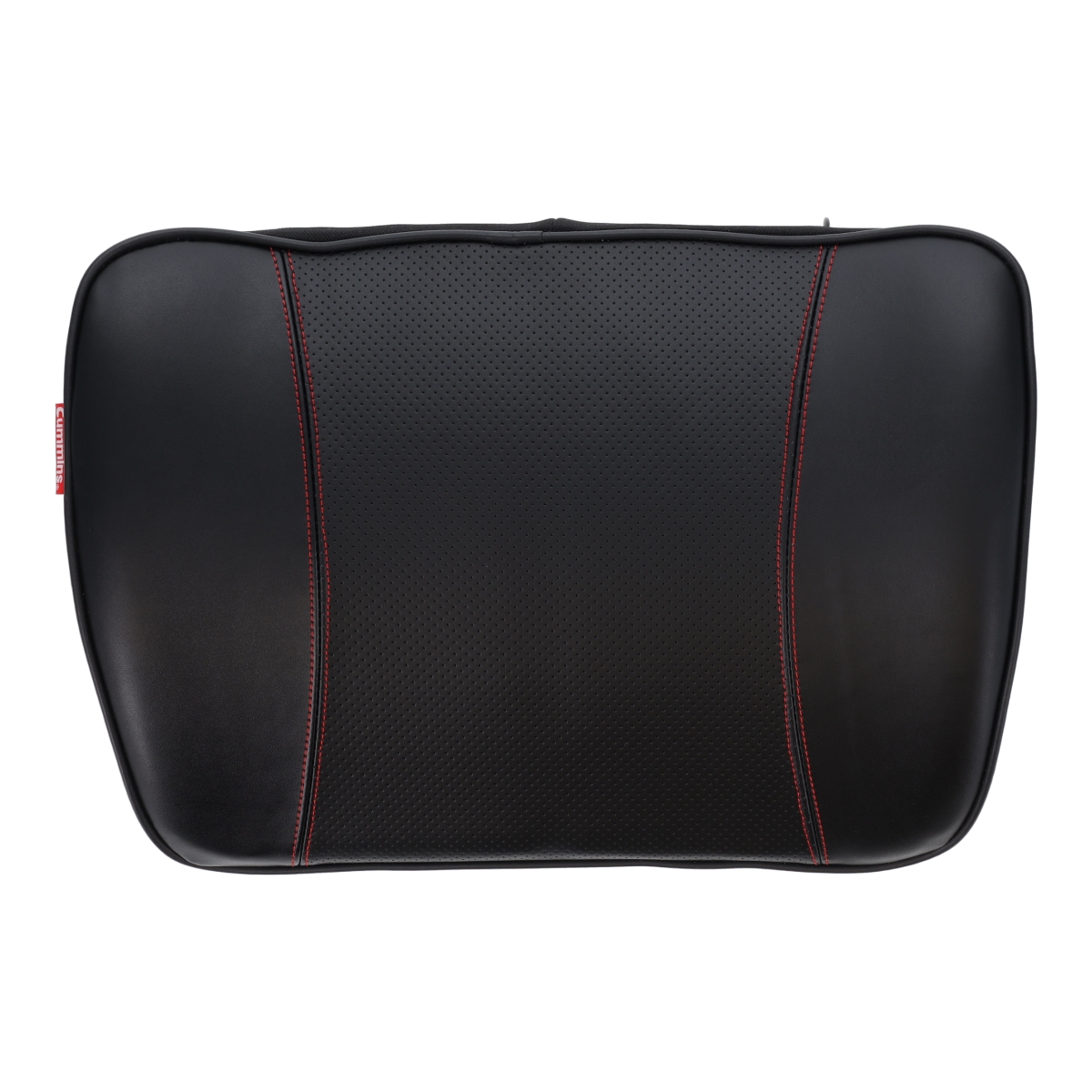 CMN35407 Leather Memory Foam Spinal Support Seat Cushion - Office Chair Cushion & Car Truck Accessory