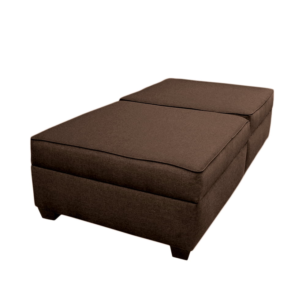 Picture of Duobed MFB30-ES 30 in. Twin Bed & Bench Ottomans - Espresso