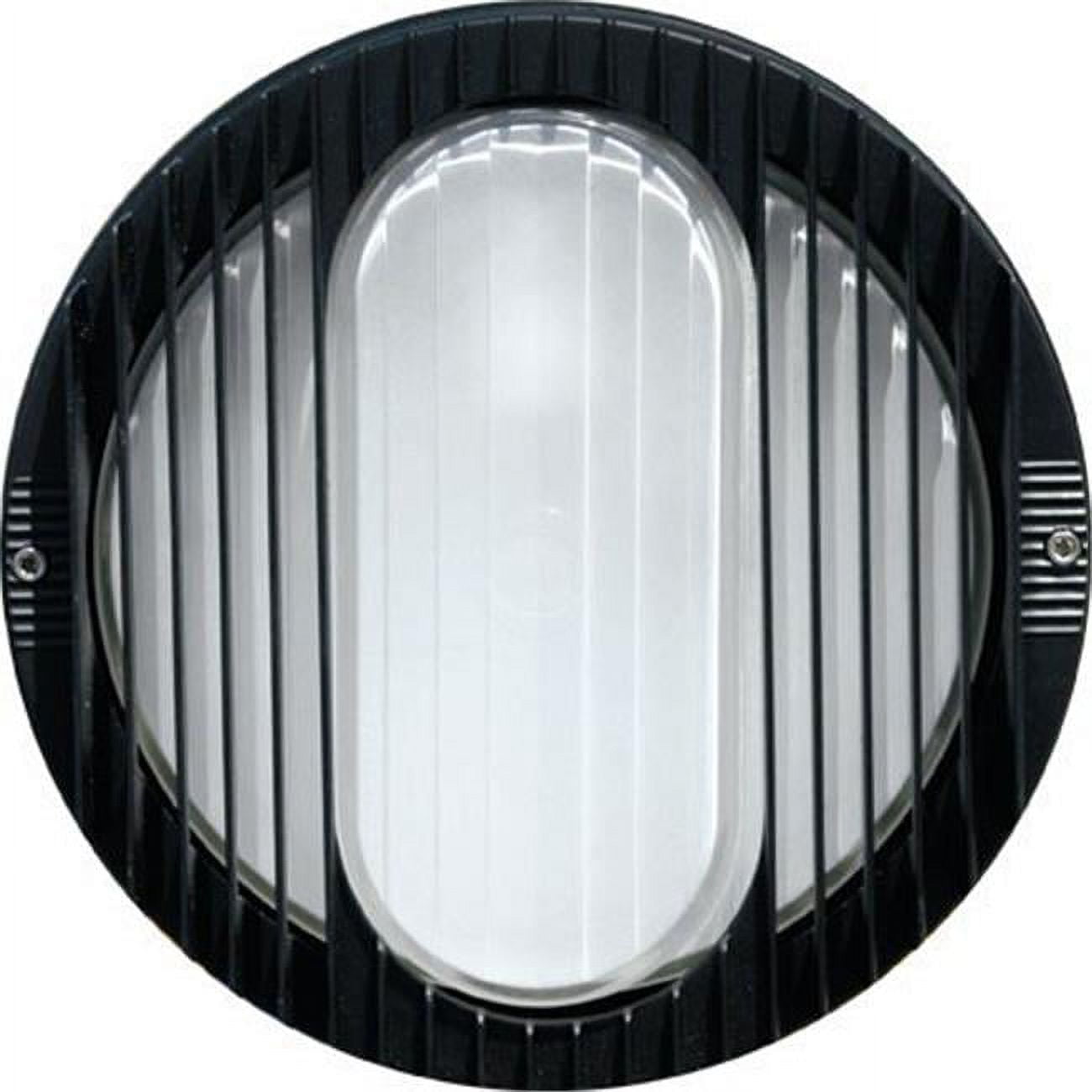Picture of Dabmar Lighting W3050-LED12-B Cast Aluminum Wall Fixture LED - 12W 120V, Black