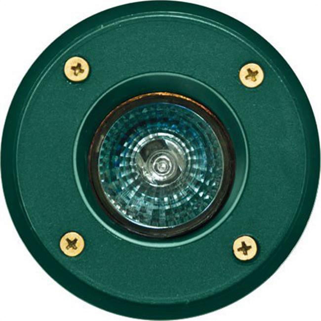 Picture of Dabmar Lighting LV301-LED7-G-SLV Wall Light Without Grill with PVC Sleeve 7W LED - MR16 12V&#44; Green