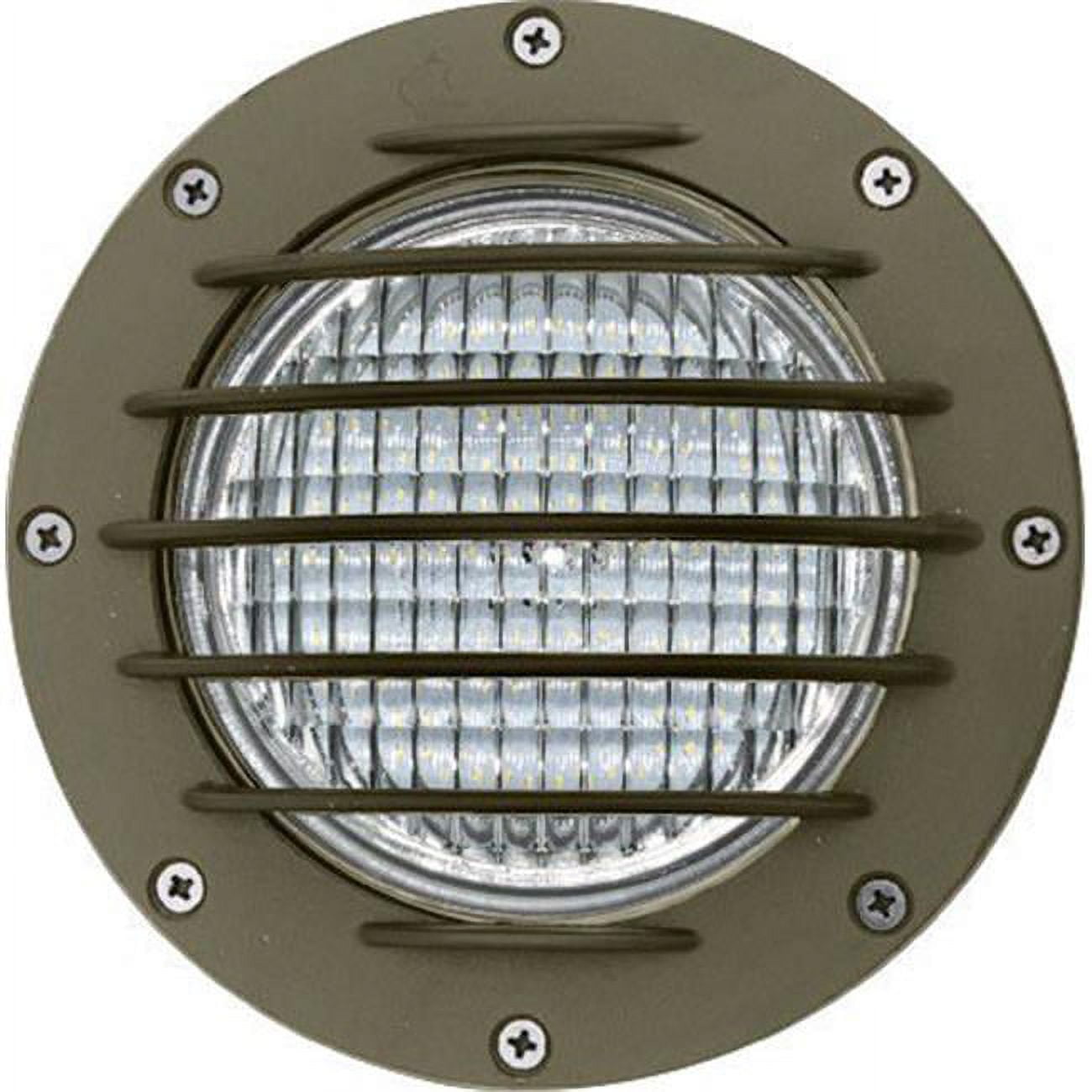 Picture of Dabmar Lighting LV305-LED14-BZ-SLV Wall Light with Grill with Sleeve 14W LED - AR-111 12V&#44; Bronze