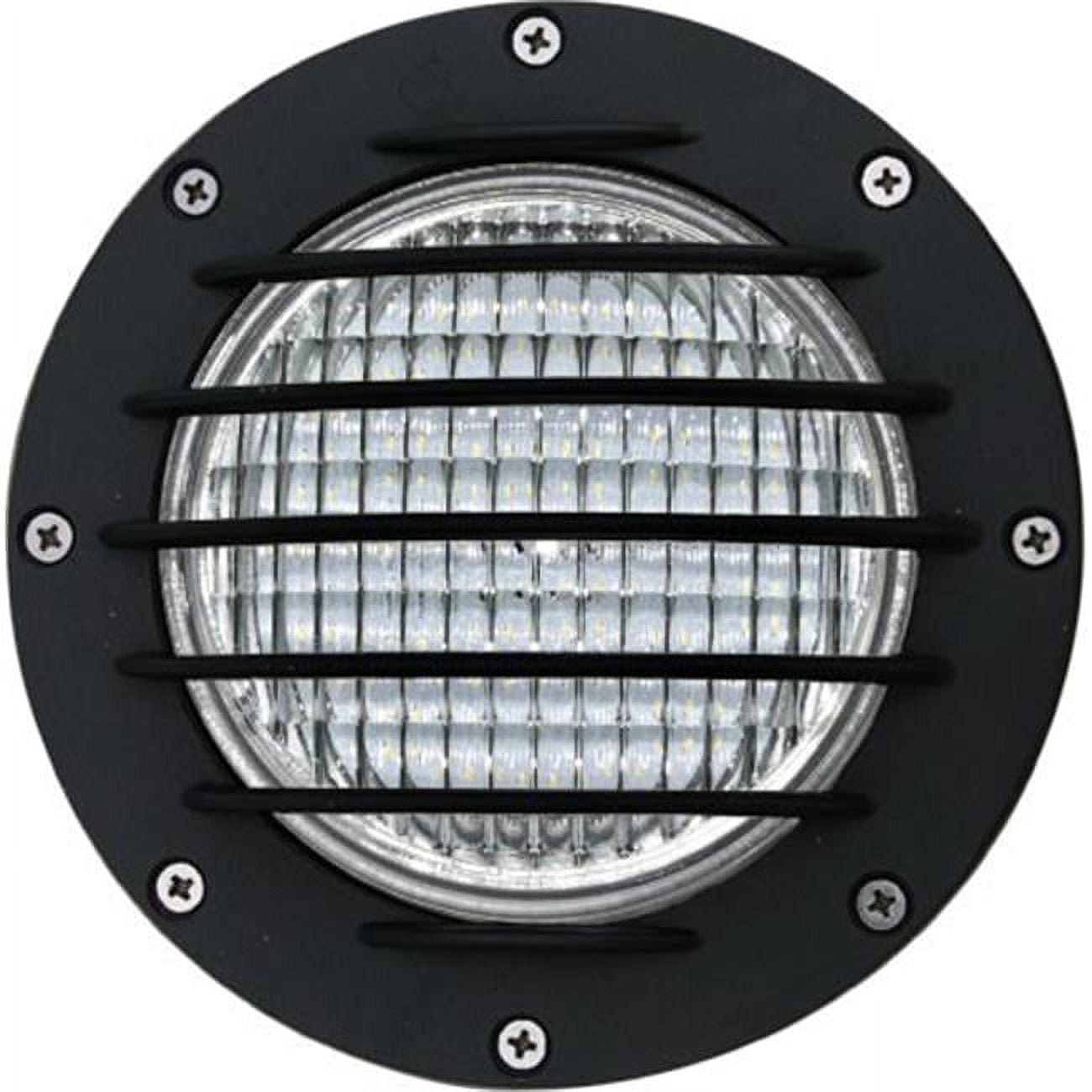 Picture of Dabmar Lighting LV305-LED14-B-SLV Wall Light with Grill with Sleeve 14W LED - AR-111 12V&#44; Black