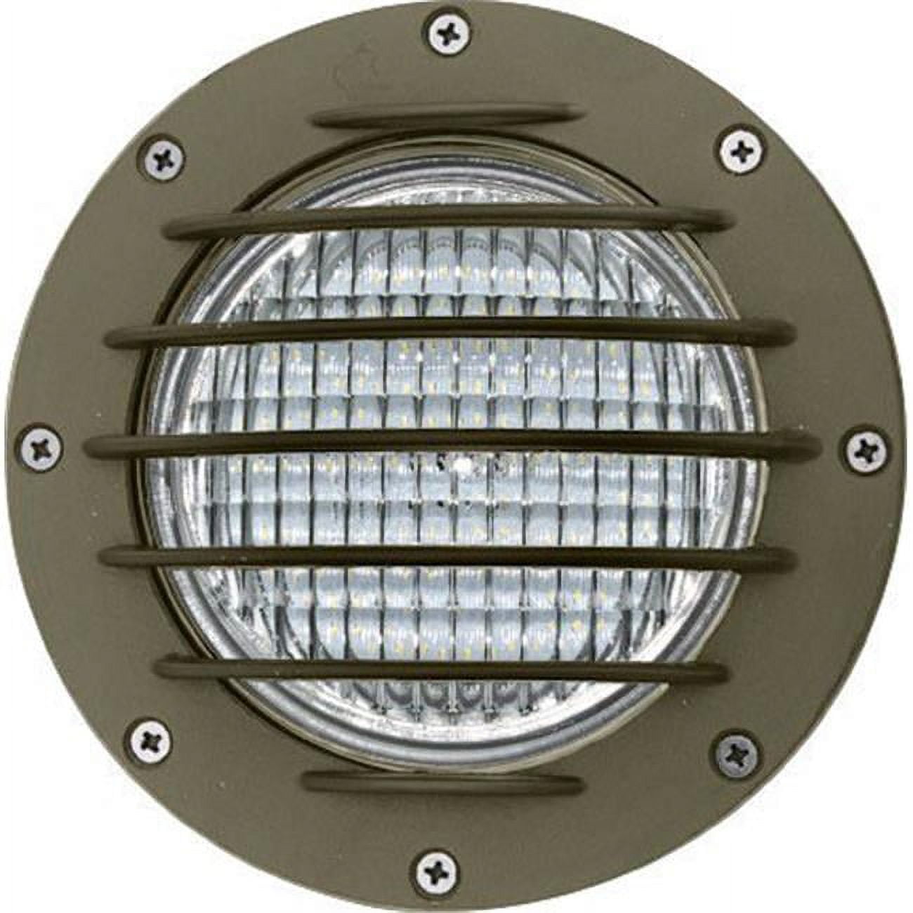 Picture of Dabmar Lighting LV305-LED9-BZ-SLV Wall Light with Grill with Sleeve 9W LED - PAR36 12V&#44; Bronze