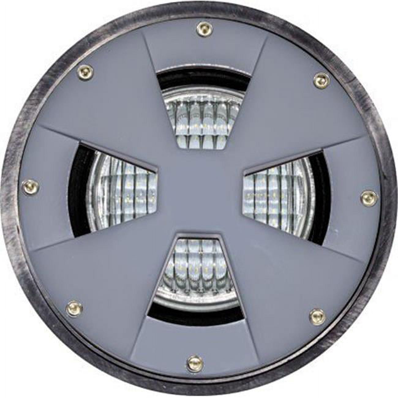 Picture of Dabmar Lighting LV307-LED14-GY-SLV Wall Light with Driveover CVR with Sleeve 14W LED - AR-111 12V&#44; Grey