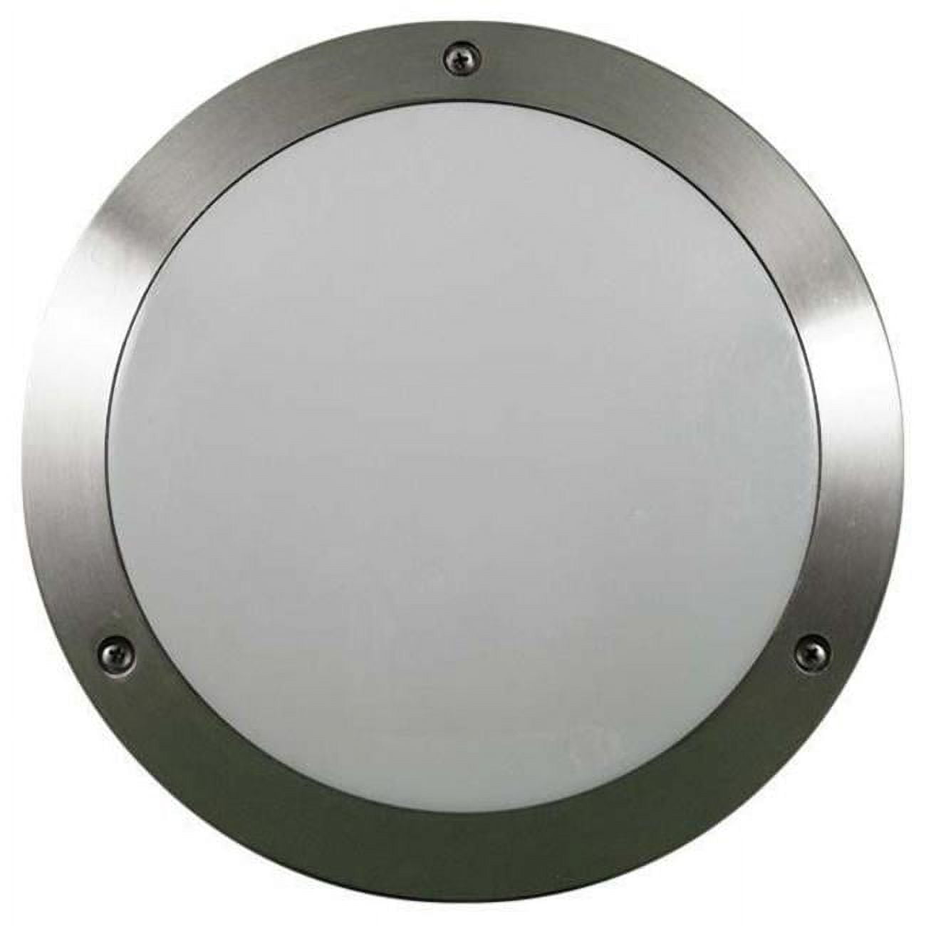 Picture of Dabmar Lighting W3983-SS Powder Coated Cast Aluminum Surface Mounted Wall Fixture - 26W 120V, Stainless Steel