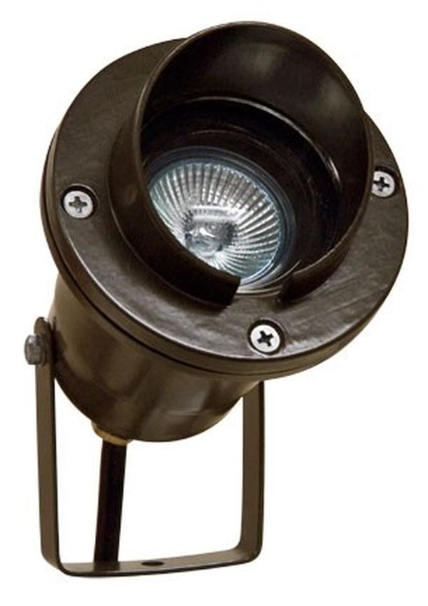 12V 7W LED Spot Light - Bronze - 4.25in. Depth - Weather-Resistant