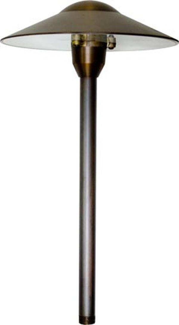 LV214-L3-30K-ABZ 12V G4 LED 3W 30K Cast Brass Large Top Path Light, Antique Bronze