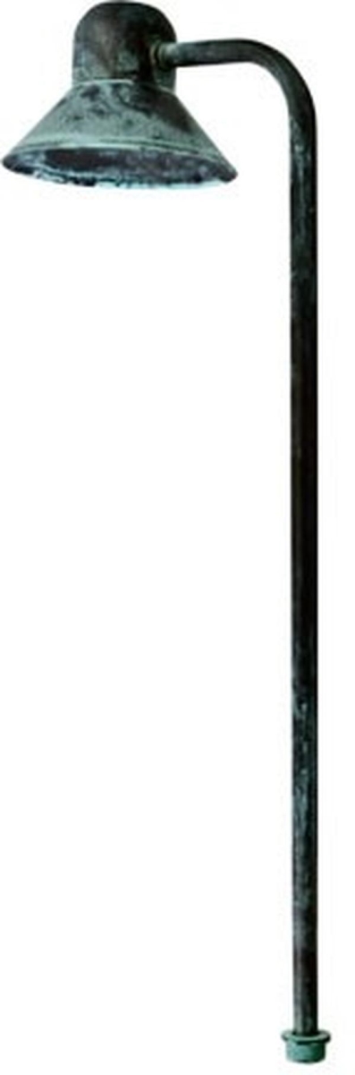 LV217-L3-64K-AG 12V G4 LED 3W 64K Cast Brass Open Lamp Path Light, Acid Green