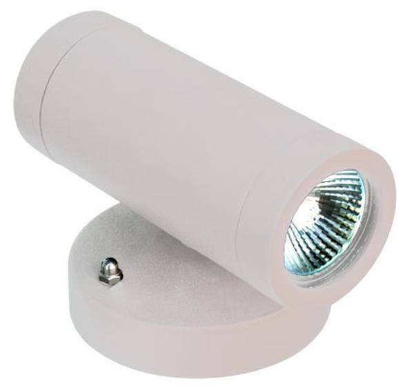 LV49-L10-27K-W 12V 2-Pin LED 2X 5W 27K Cast Aluminium Up Down Step Light, White