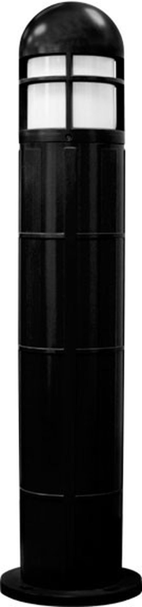 Picture of Dabmar Lighting D140-L20-30K-B 120V-277V G24 LED 20W 30K Fiberglass Open Cage Bollard Light&#44; Black