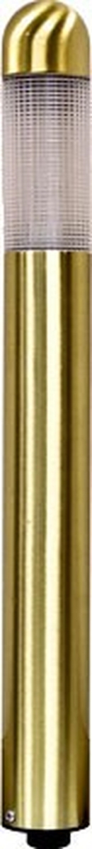 LV62-L3-64K-BS 14 in. 12V G4 LED 3W 64K Cast Brass Mini Path Light, Brass