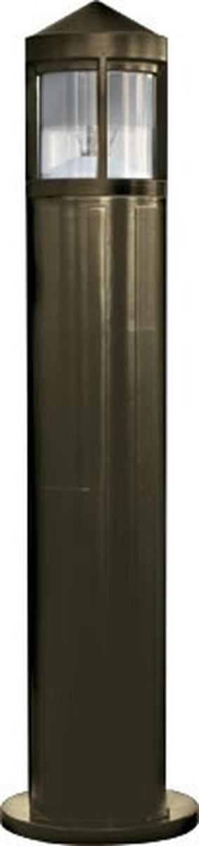 Picture of Dabmar Lighting D120-L12-40K-B 120V-277V G24 LED 12W 40K Fiberglass Half Frost Bollard Light&#44; Black