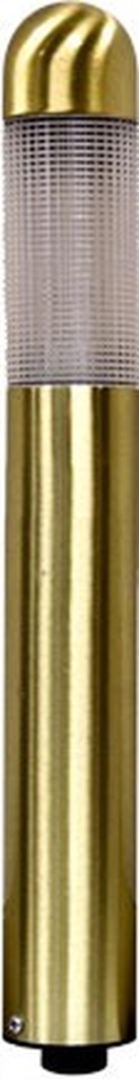 LV61-L3-30K-BS 9 in. 12V G4 LED 3W 30K Cast Brass Mini Path Light, Brass