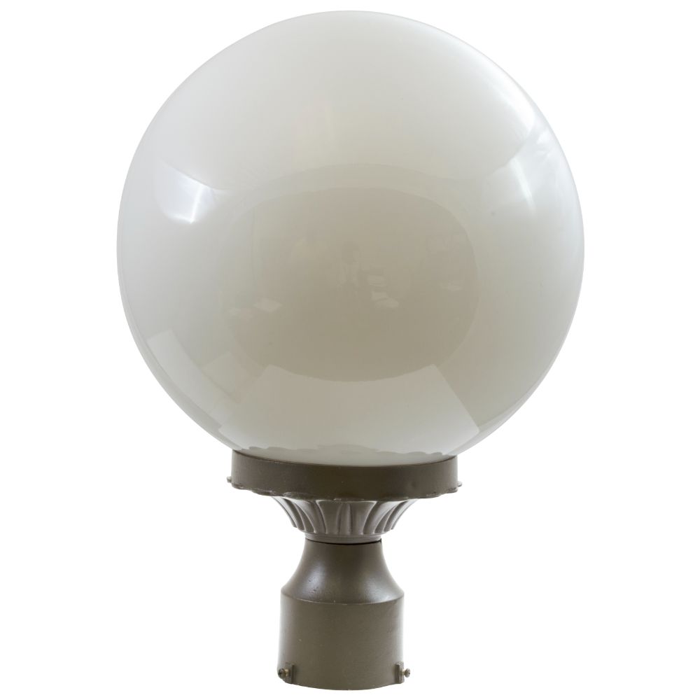 GM240-BZ 120V E26 Cast Aluminium Post Light Top Fixture, Bronze