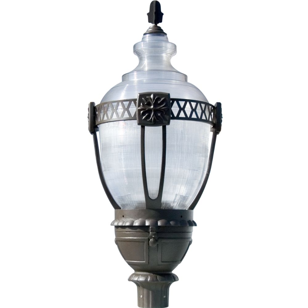 LED Post Light Fixture - Bronze - 120W - E39 Base - Weather Resistant