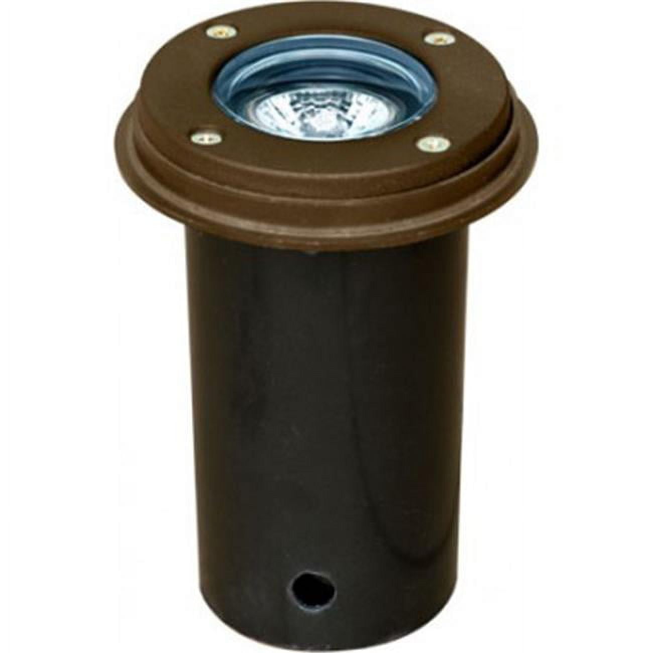 Picture of Dabmar Lighting LV301-BZ-SLV 12V MR16 Well Light without Grill & PVC Sleeve, 20W - Bronze