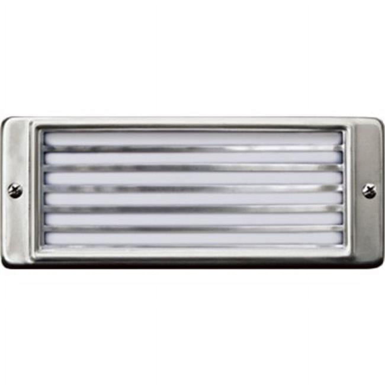 2 x 20W JC Louvered Step Light - Stainless Steel