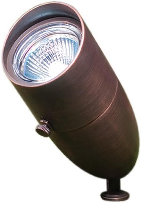 LV231-L3-65K-ABZ 12V 2-Pin LED 3W 65K Brass Spot Light, Antique Bronze